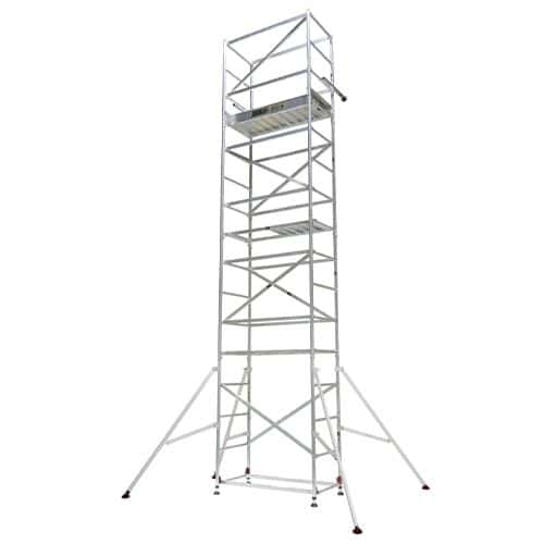 エスコ EA905PA-13 6.15m 高所作業台(アウトリガー付/アルミ合金製) 1セット （ご注文単位1セット）【直送品】