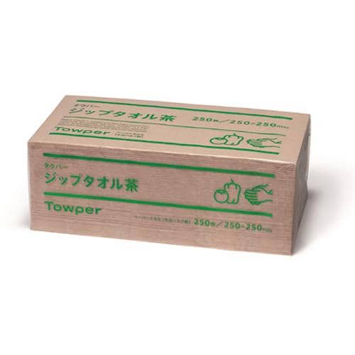 エスコ EA929AZ-32 250x250mm ハンドタオル(250枚) 1束 （ご注文単位1束）【直送品】