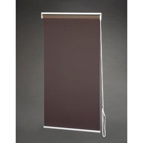 エスコ EA970KG-25B 900x2200mm ロールスクリーン(遮光/ブラウン) 1台 （ご注文単位1台）【直送品】