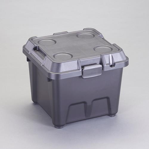 エスコ EA506NA-1 398x379x333mm/27.7L 収納ボックス 1個 （ご注文単位1個）【直送品】
