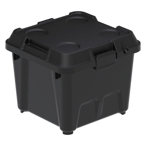 エスコ EA506NA-1 398x379x333mm/27.7L 収納ボックス 1個 （ご注文単位1個）【直送品】