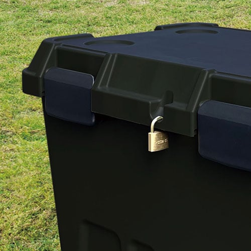 エスコ EA506NA-1 398x379x333mm/27.7L 収納ボックス 1個 （ご注文単位1個）【直送品】