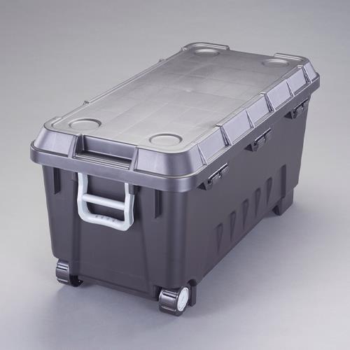 エスコ EA506NA-7 1000x502x500mm/137.3L収納ボックス(キャスタ-付) 1個 （ご注文単位1個）【直送品】