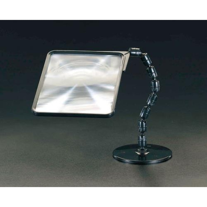 エスコ EA756TS-10 x1.8/193x140mmスタンド型ルーペ 1個（ご注文単位1個）【直送品】