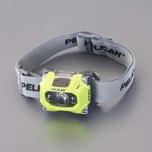 エスコ EA758WB-28 [単4x3本] ヘッドライト/LED(防爆構造/黄) 1個 （ご注文単位1個）【直送品】