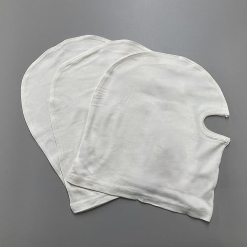 エスコ EA355AB-51 使い捨て頭巾(綿/3枚) 1袋 (ご注文単位1袋)【直送品】