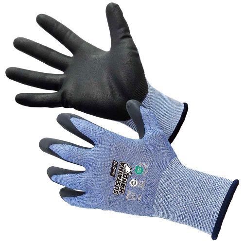 エスコ EA354AB-241 [S] 手袋(リサイクル素材/ニトリルゴムコート) 1組 （ご注文単位1組）【直送品】