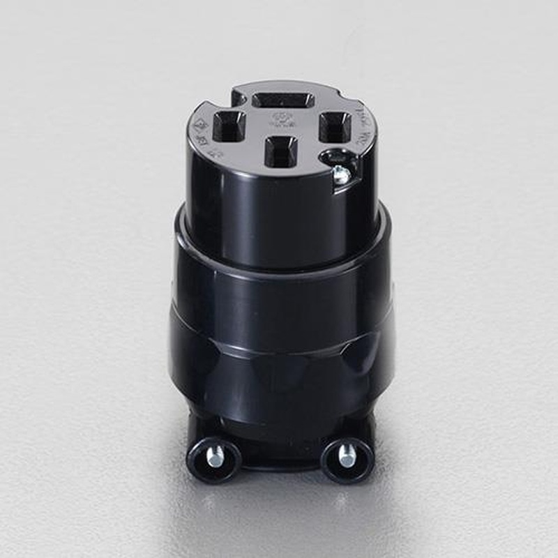 エスコ EA940BG-2 AC250V/20Aコネクターボディ(接地3P) 1個（ご注文単位1個）【直送品】