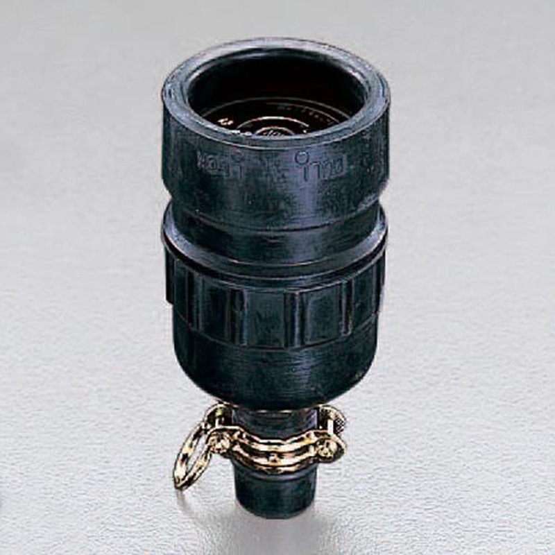 エスコ EA940BT-2 AC125V/15A防水型コネクター(2P) 1個（ご注文単位1個）【直送品】