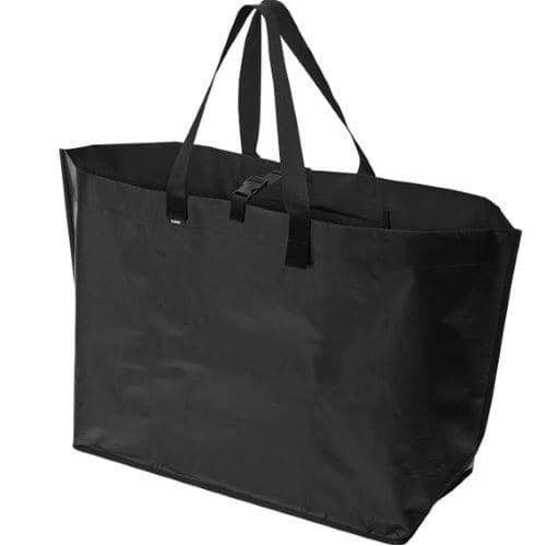 エスコ EA927LG-51 660x260x520mm/ 80L ボストンバッグ(黒) 1個 （ご注文単位1個）【直送品】