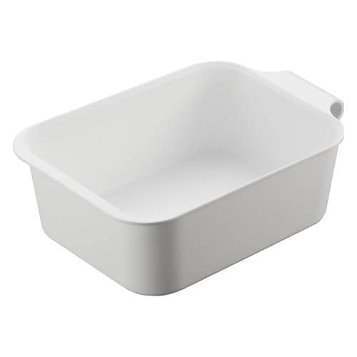 エスコ EA638LF-69 365x243x133mm 角バケツ(ホワイト) 1個 （ご注文単位1個）【直送品】