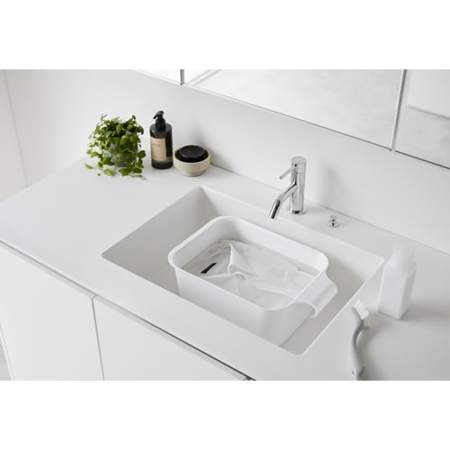 エスコ EA638LF-69 365x243x133mm 角バケツ(ホワイト) 1個 (ご注文単位1個)【直送品】