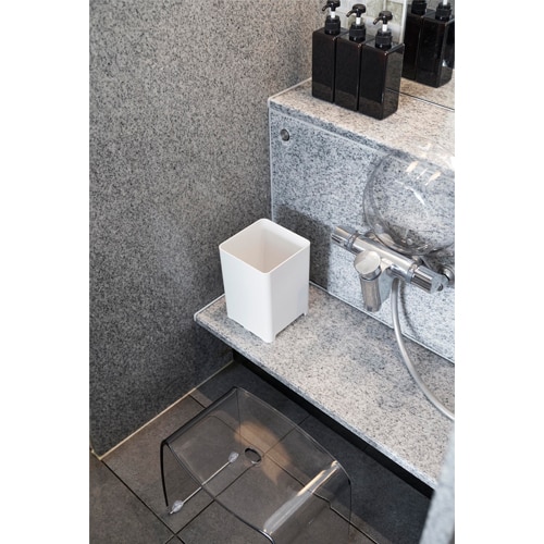 エスコ EA638LF-106 163x163x230mm バスルーム用ごみ箱 1個 (ご注文単位1個)【直送品】