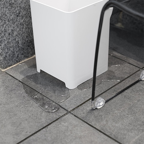 エスコ EA638LF-106 163x163x230mm バスルーム用ごみ箱 1個 (ご注文単位1個)【直送品】