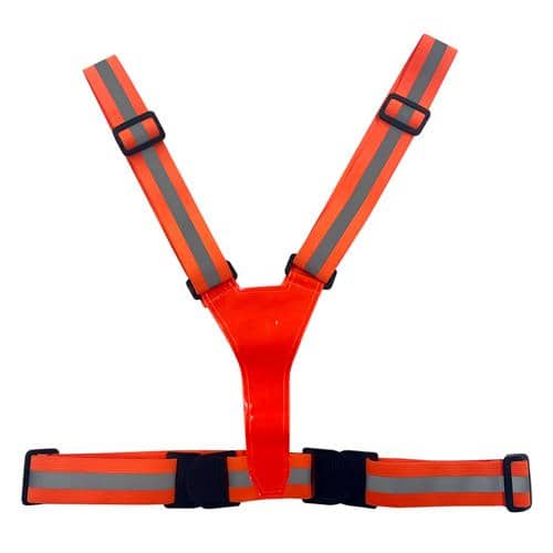 エスコ EA983R-192 安全ベスト(Y型/オレンジ) 1枚 （ご注文単位1枚）【直送品】