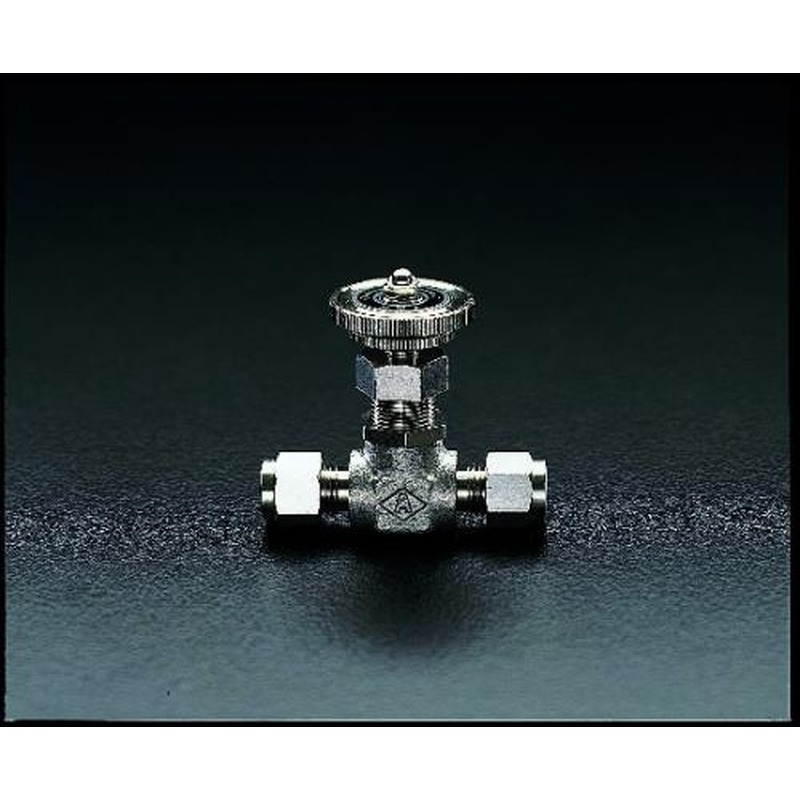 エスコ EA425CB-6 6mmx6mmミニチュアバルブ(ステンレス製) 1個(ご注文単位1個)【直送品】