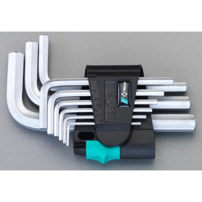 エスコ EA573WK-90 1.5-10mm/9本組［Hex-Plus]キーレンチ 1個（ご注文単位1個）【直送品】