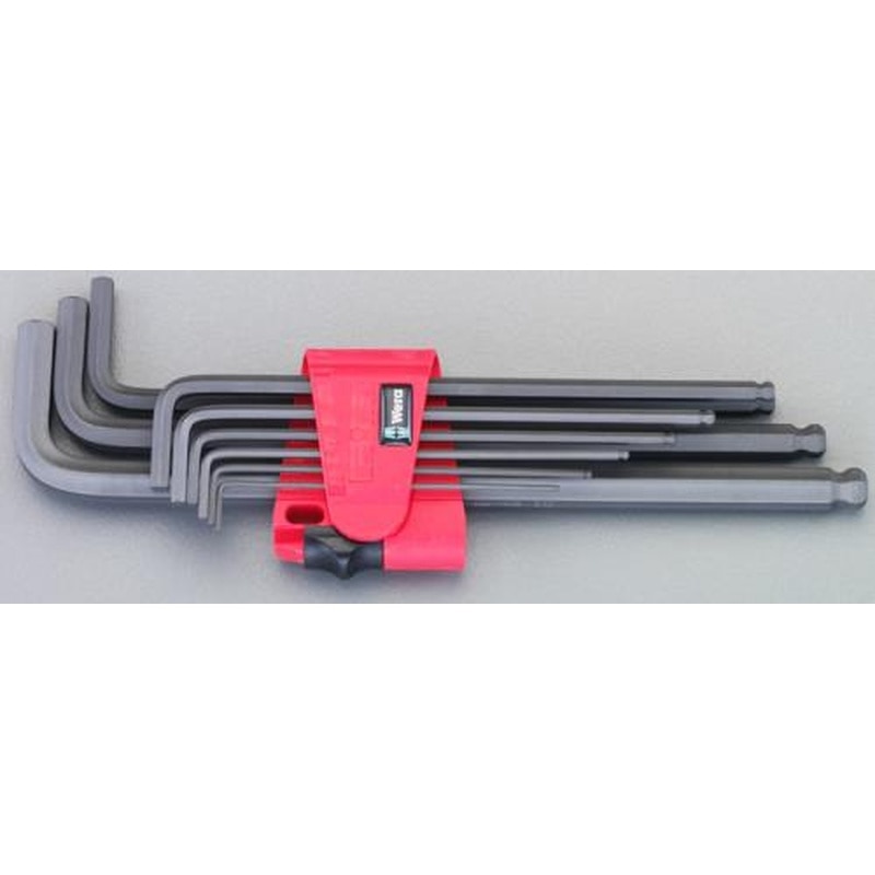 エスコ EA573VB-90 1.5-10mm/9本組［Hex-Plus]キーレンチ 1個（ご注文単位1個）【直送品】