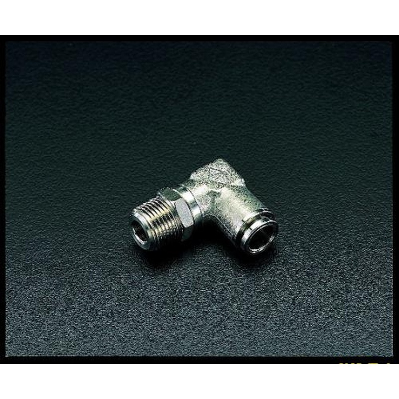 エスコ EA425DC-62 R1/4”x6mmユニオン(雄ねじエルボ/ステンレス製) 1個（ご注文単位1個）【直送品】