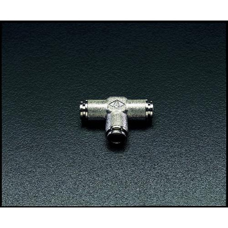 エスコ EA425DE-6 6mmユニオン(ティーズ/ステンレス製) 1個（ご注文単位1個）【直送品】