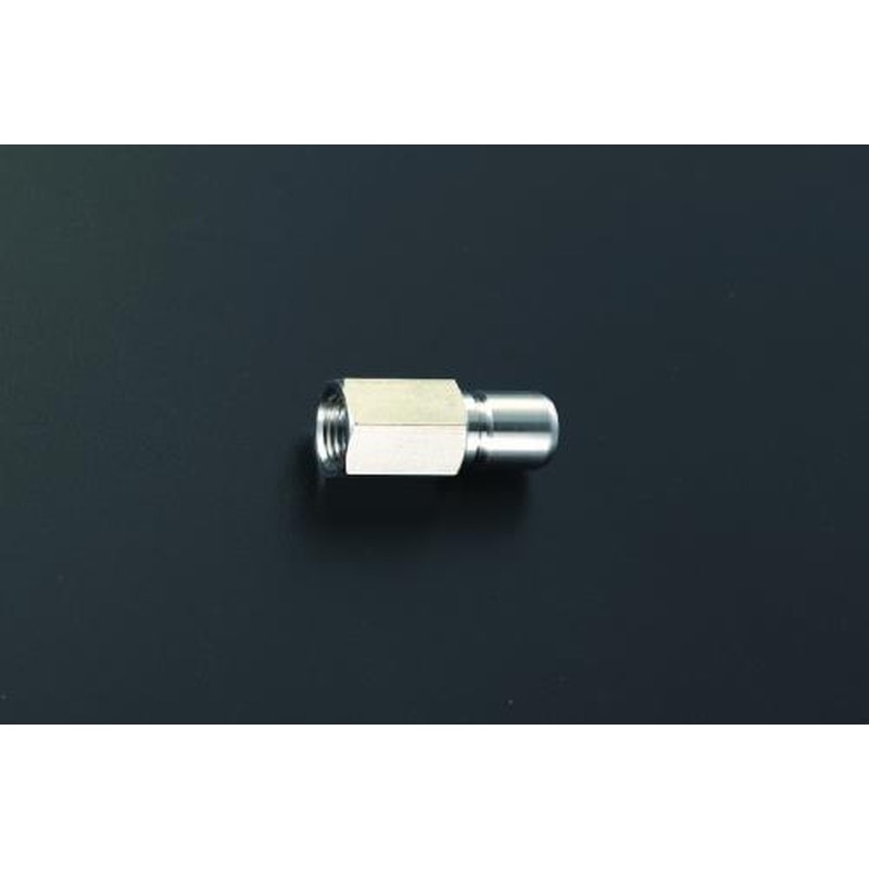 エスコ EA425DL-4 Rc1/2”カプラープラグ(雌ねじ/ステンレス製) 1個（ご注文単位1個）【直送品】