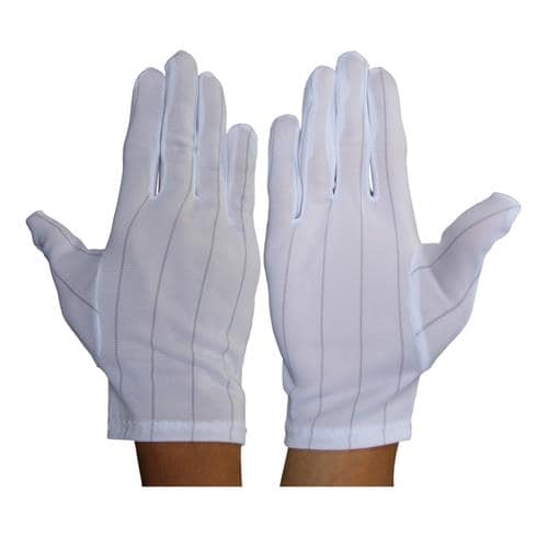 エスコ EA354AB-233 [L] 手袋(静電・薄手・ナイロン/10双) 1袋 （ご注文単位1袋）【直送品】