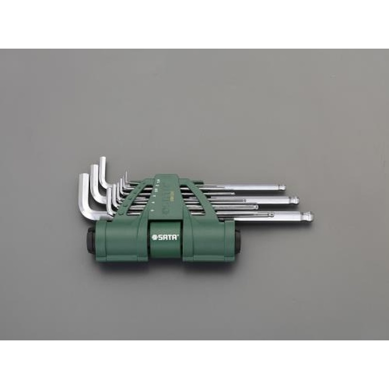 エスコ EA683AB-90 2.0-10mm9本組［BallHexagon]キーレンチ 1個（ご注文単位1個）【直送品】