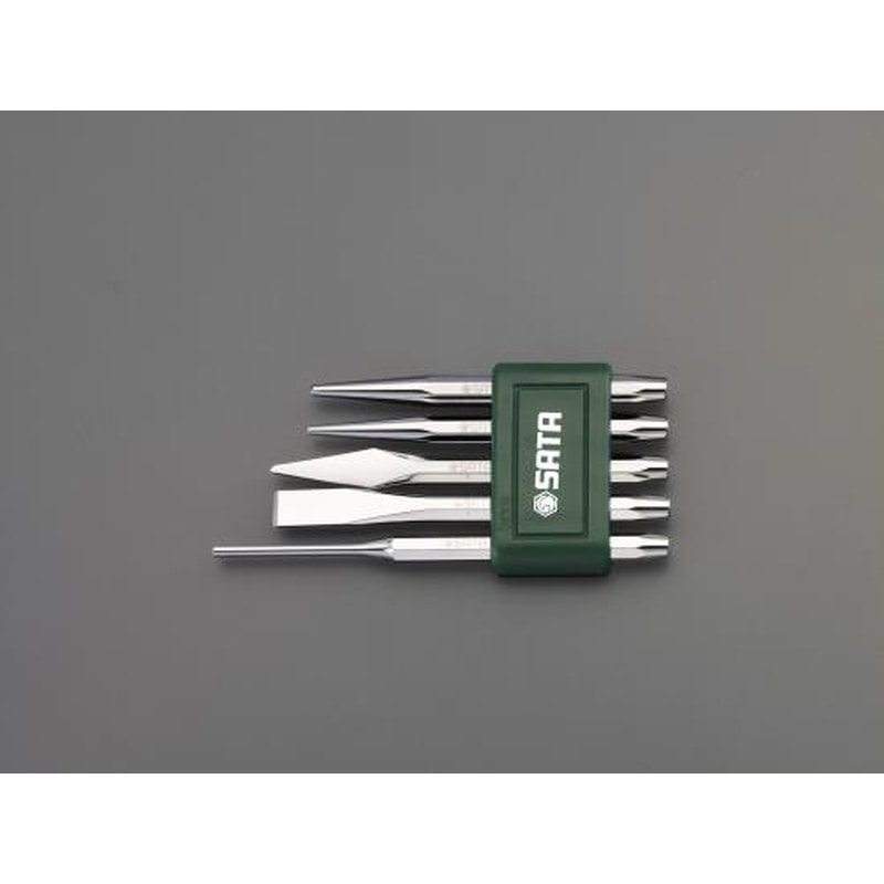 エスコ EA683PE 5本組ポンチセット 1個(ご注文単位1個)【直送品】