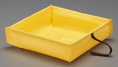 エスコ EA992DB-114 1067x1067x121mm/64L 折畳オイルトレイ 1個 （ご注文単位1個）【直送品】