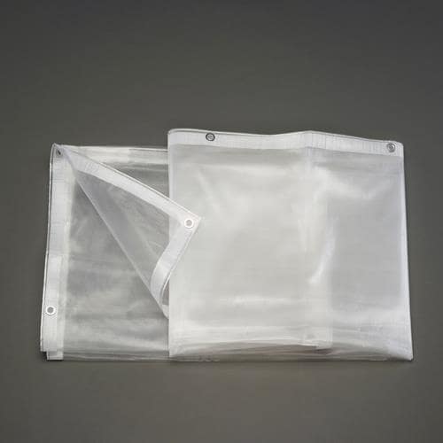 エスコ EA911AE-66 1.8x3.6m 防炎採光メッシュシート(2枚) 1束 （ご注文単位1束）【直送品】