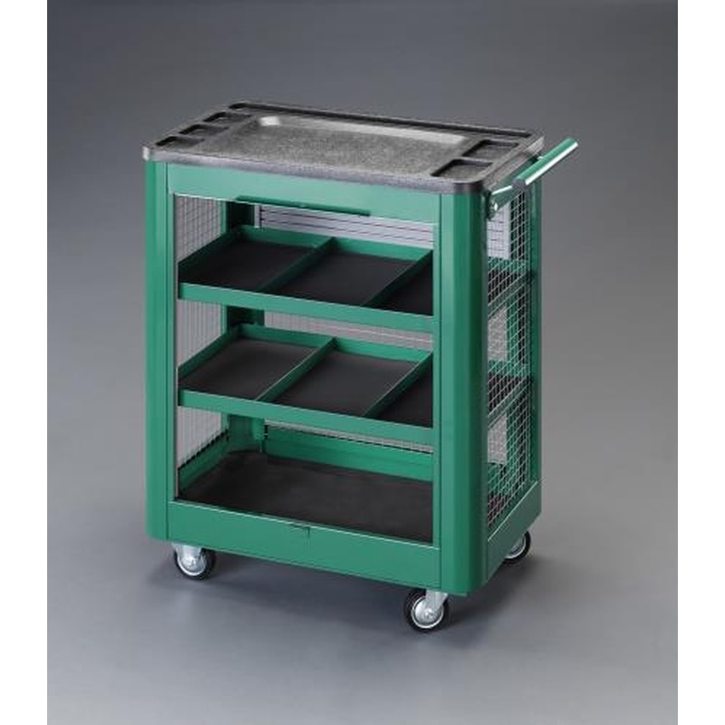 エスコ EA683ZG-1 631x382x893mmツールトロリー 1個（ご注文単位1個）【直送品】