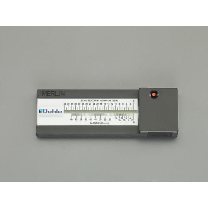 エスコ EA720YB ガラス板厚チェッカー 1個（ご注文単位1個）【直送品】