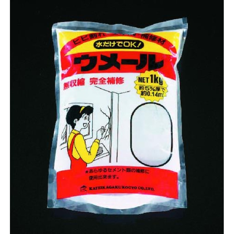 エスコ EA934KB-23 1.0kgひび割れ補修材(ホワイト) 1個（ご注文単位1個）【直送品】