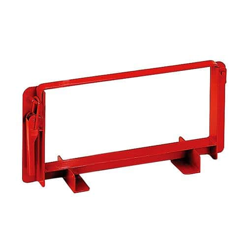 エスコ EA948TH-50 620x281mm 単管パイプハンガー(50本用/2台) 1組 （ご注文単位1組）【直送品】