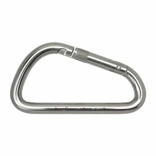 エスコ EA638JS-11 94x40x10mm カラビナ(ステンレス製) 1個 （ご注文単位1個）【直送品】
