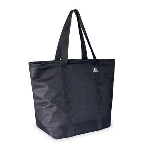 エスコ EA927CH-57 526x241x406mm/16L トートバッグ(ブラック) 1個 （ご注文単位1個）【直送品】