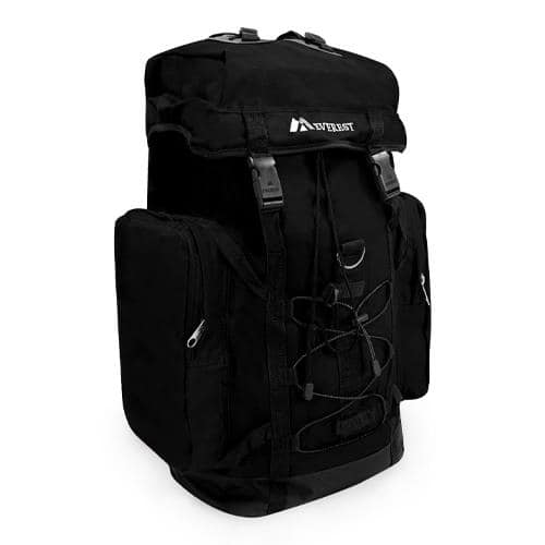 エスコ EA927CH-21 343x203x610mm/48L バックパック(黒) 1個 （ご注文単位1個）【直送品】