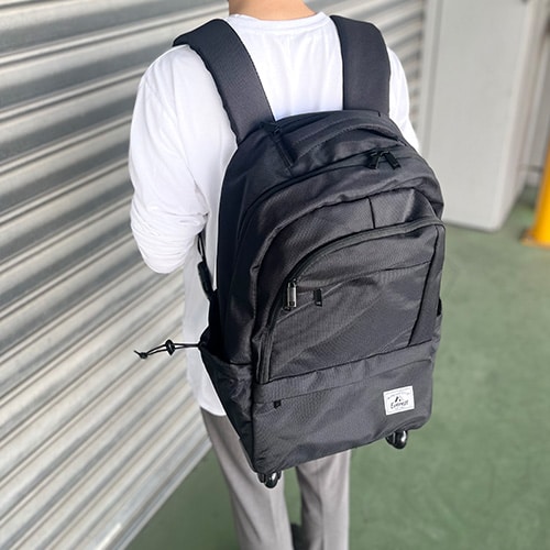 エスコ EA927CH-19 356x229x584mm/28L バックパック(キャリー付) 1個 （ご注文単位1個）【直送品】