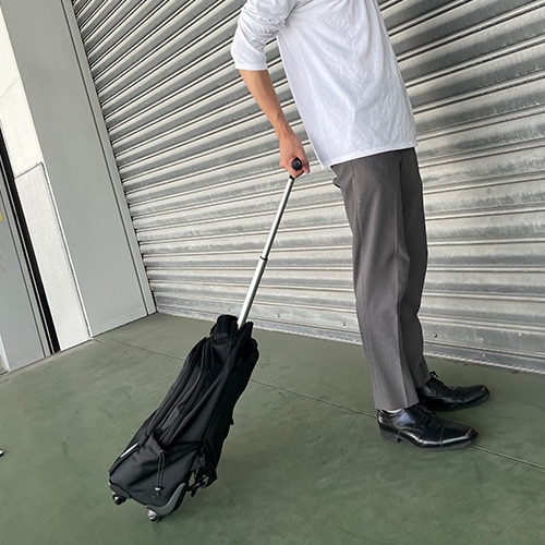 エスコ EA927CH-19 356x229x584mm/28L バックパック(キャリー付) 1個 （ご注文単位1個）【直送品】