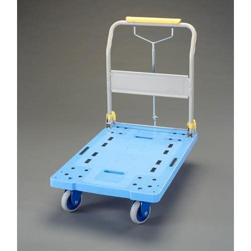 エスコ EA520BY-22B 900x600mm/300kg 運搬車(静音/ハンドブレーキ付) 1台 （ご注文単位1台）【直送品】