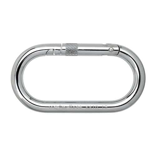 エスコ EA638JW-11 89x36x10mm カラビナ(スチール製) 1個 （ご注文単位1個）【直送品】