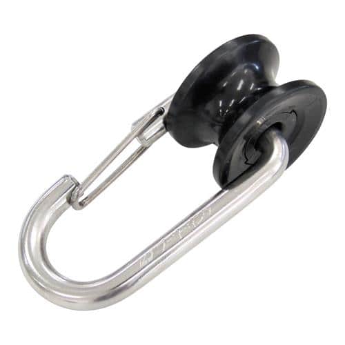 エスコ EA638AR-22 30kg/φ12mm プーリーフック(ステンレス製) 1個 （ご注文単位1個）【直送品】