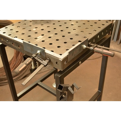 エスコ EA315ST-10 500x500x680mm 溶接用作業台(回転式) 1台 （ご注文単位1台）【直送品】