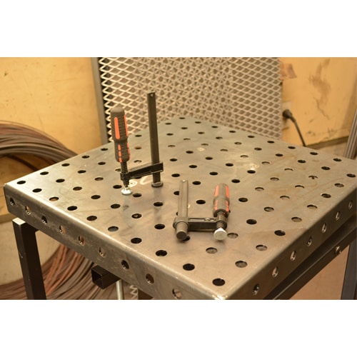 エスコ EA315ST-10 500x500x680mm 溶接用作業台(回転式) 1台 （ご注文単位1台）【直送品】