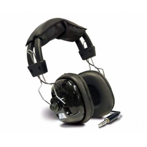 エスコ EA760FJ-10 ステレオヘッドホン(金属探知機用) 1個 (ご注文単位1個)【直送品】