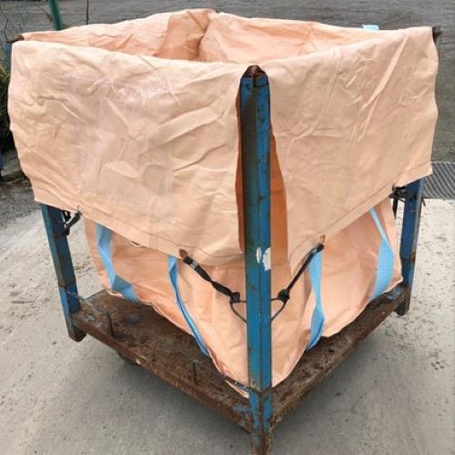 エスコ EA981WM-17 1.0ton 角型フレコンバッグ(カバー付) 1枚 (ご注文単位1枚)【直送品】