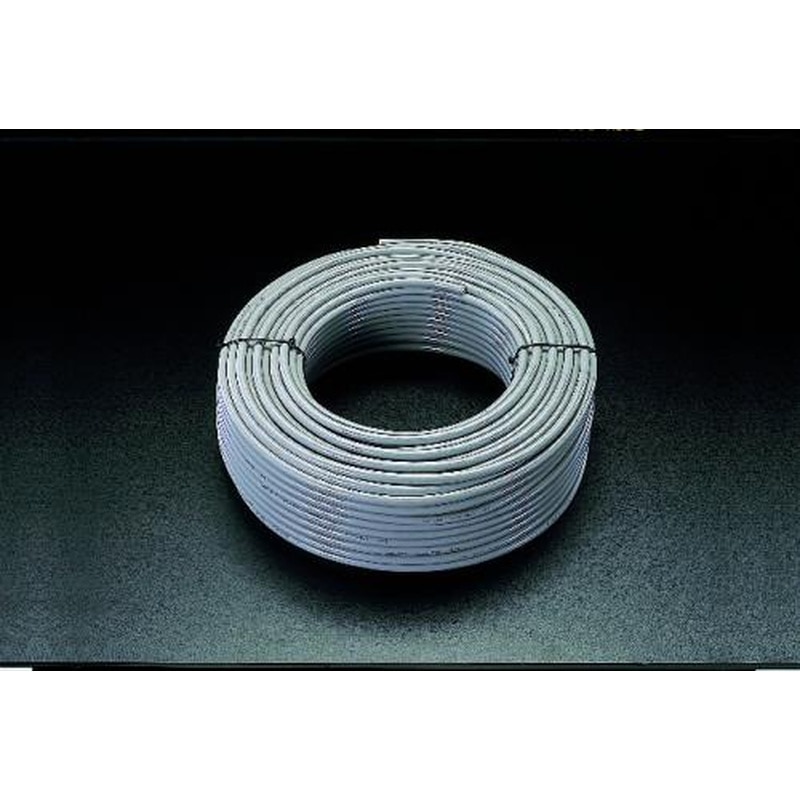 エスコ EA940AH-50 600V/20A/50mビニールキャブタイヤケーブル(2芯) 1個（ご注文単位1個）【直送品】