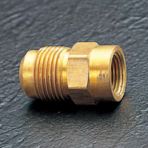 エスコ EA443M-21 NPT1/8x F1/4ハーフユニオン(NPT-Flare) 1個 （ご注文単位1個）【直送品】
