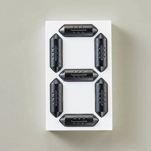 エスコ EA983BB-67 88x 53mm デジタル数字札(粘着テープ式) 1個 （ご注文単位1個）【直送品】