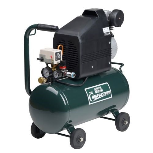 エスコ EA116PN-21 AC100V/0.37kW エアーコンプレッサー(タンク25L) 1台 （ご注文単位1台）【直送品】